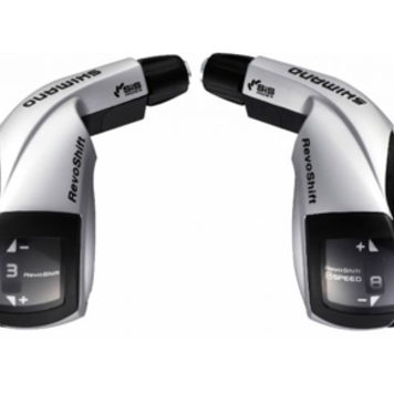Shimano Shimano Tourney SL-RS45 3x8 Speed Revo Shifter Set Black/Silver
