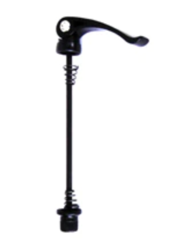 Bikelane Bikelane Skewer Front 128mm Q/R Cr-mo Axle Alloy Lever Black