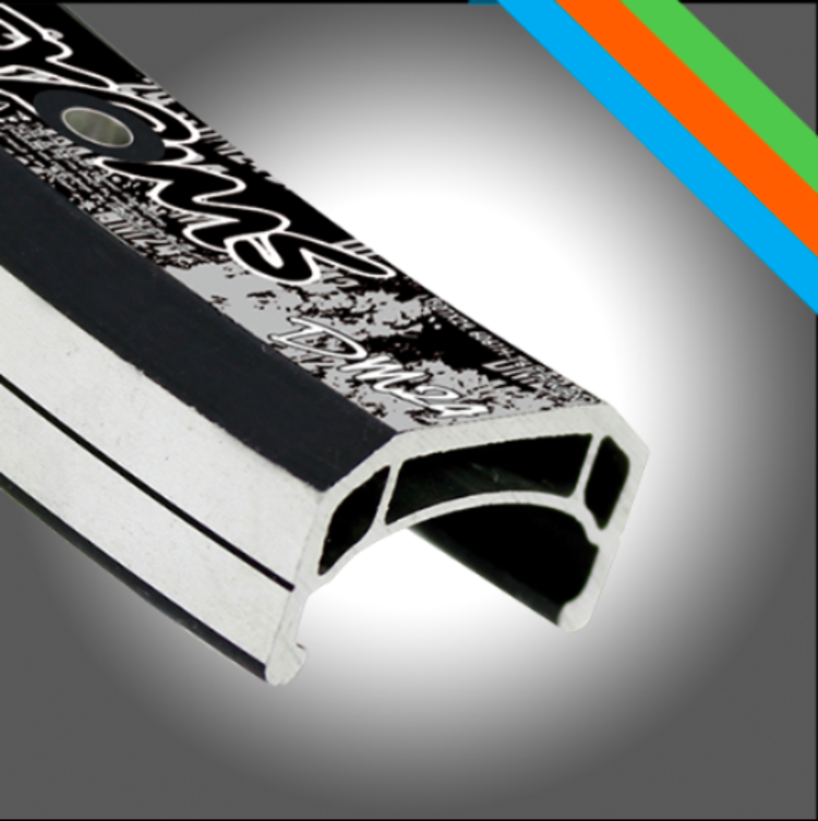 BPW Wheel 20" 3spd Alex Dm-24 Alloy Silver