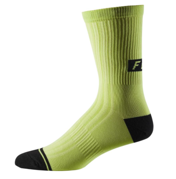 Fox Fox 8" Trail Socks Green 2020 - S / M