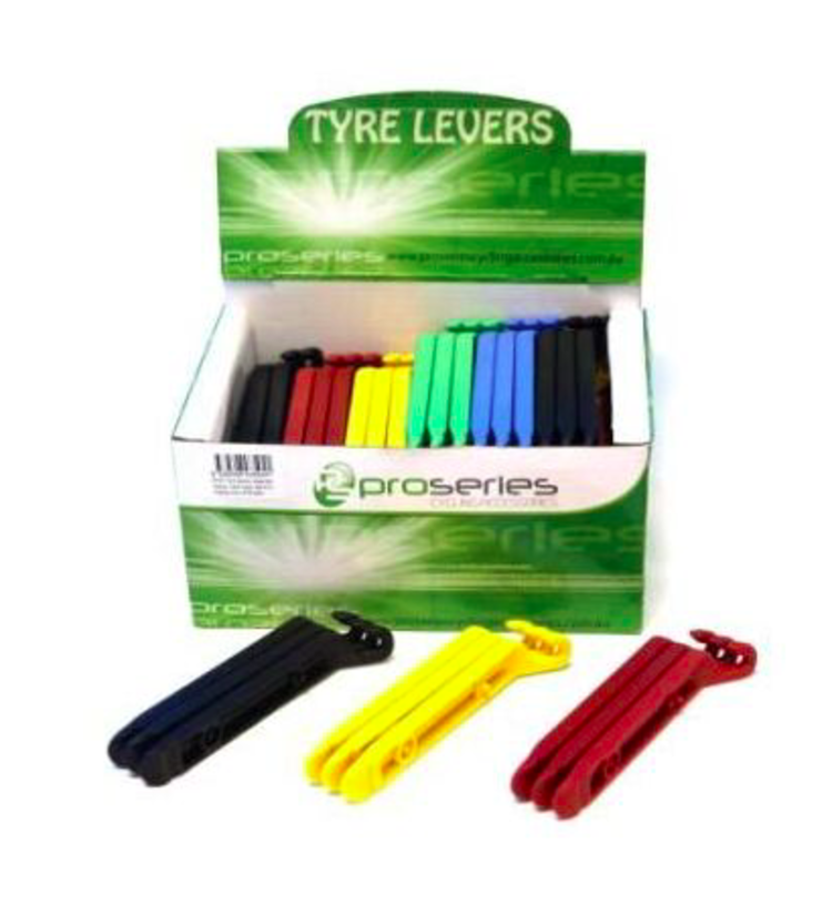 ProSeries Tyre Levers Nylon Set Of 3 Pieces - Assorted Colours