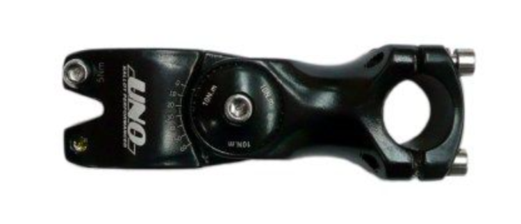 Bikelane Bikelane Stem Ahead Adj 28.6 x 90 ext 25.4mm 0-60deg Black