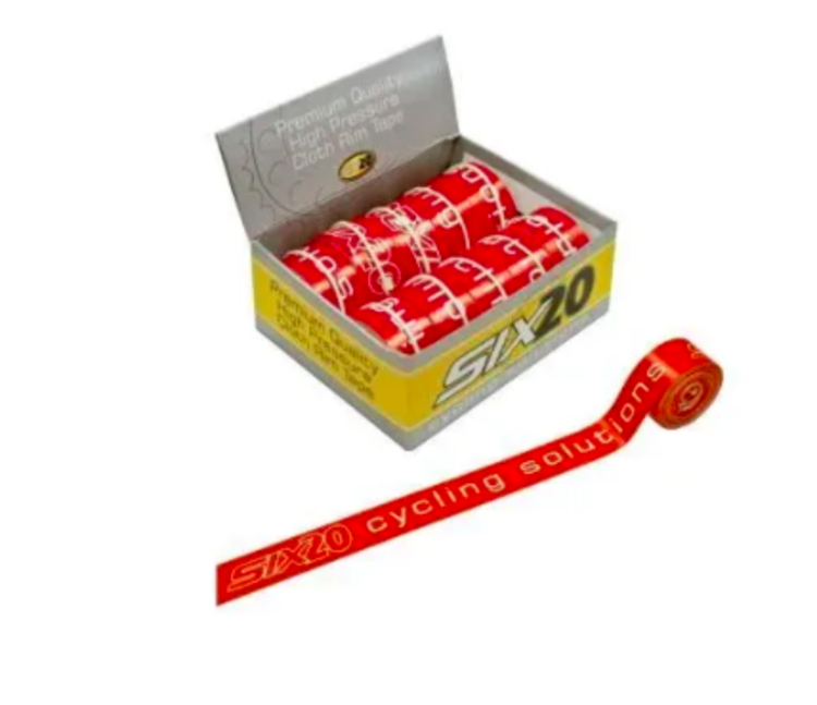 ProSeries Rim Tape 13mm Cloth Adhesive Backed Red ProSeries