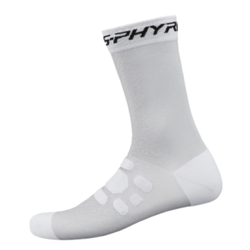 Shimano Socks Sphyre Tall Shimano White