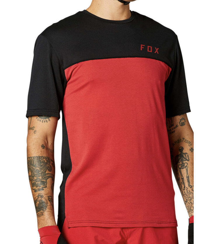 Fox Fox Flexair Jersey Short Sleeve Delta Chili