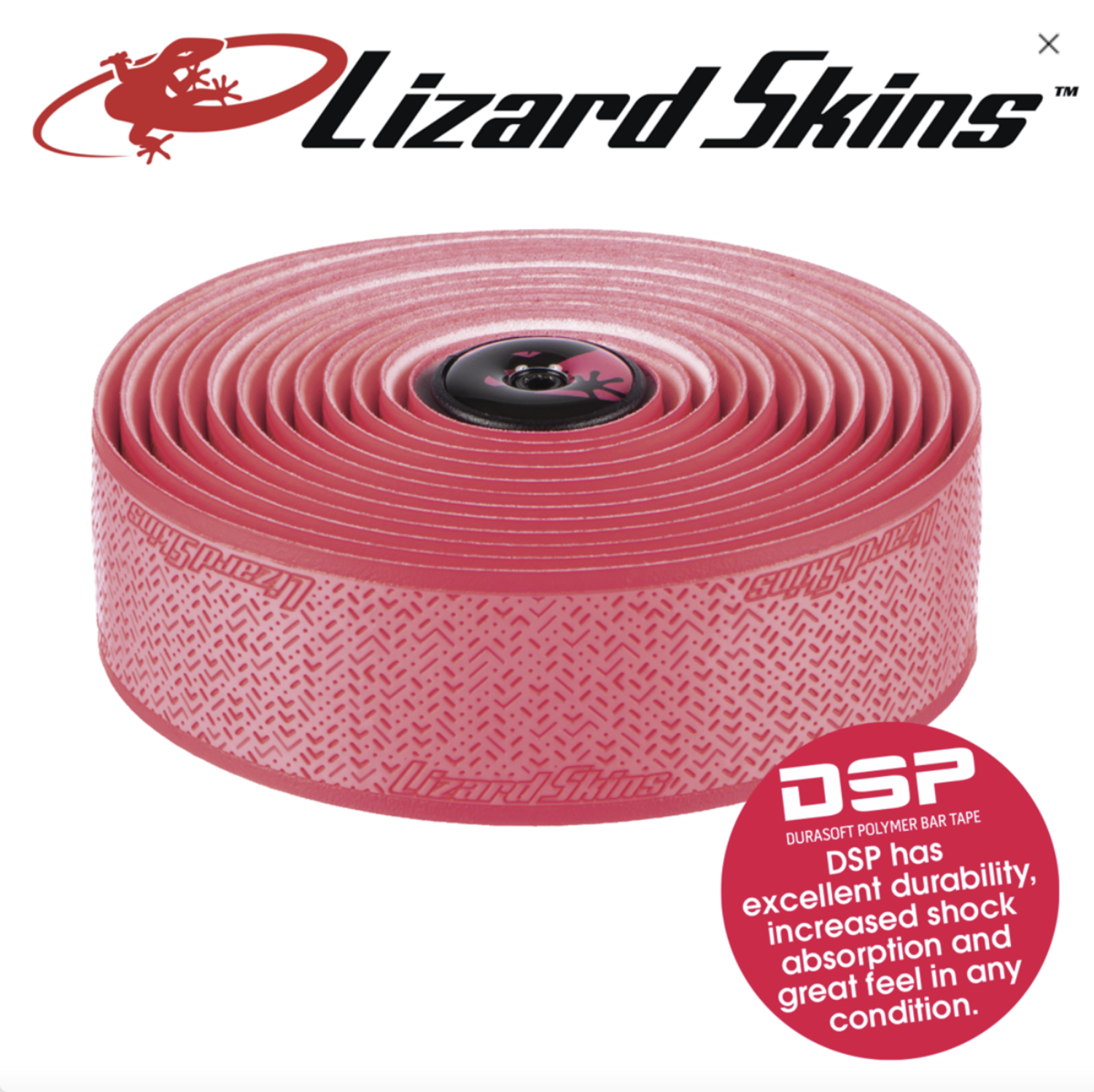 Bar Tape Lizard Skin V2 Neon Pink Cycle House