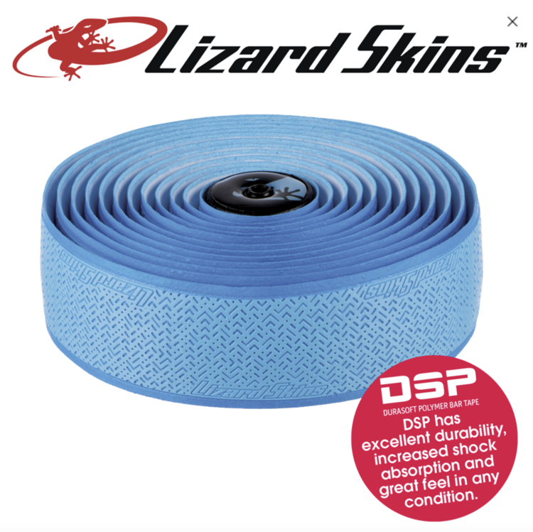 Lizard Skins Lizard Skin 3.2mm V2 Sky Blue Bar Tape