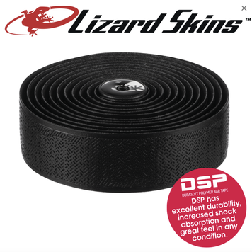 Lizard Skins Lizard Skin 3.2mm V2 Jet Black Bar Tape