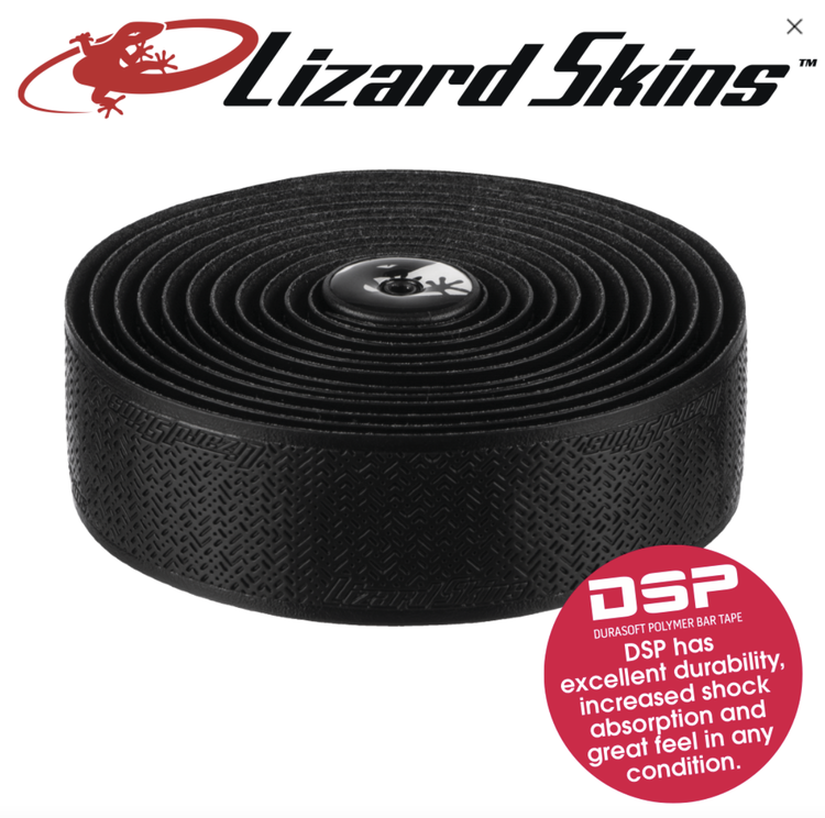 Lizard Skins Lizard Skin 3.2mm V2 Jet Black Bar Tape