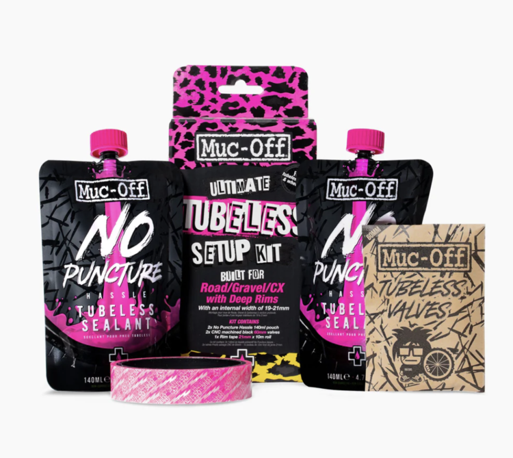 Muc-Off Ultimate Tubeless Setup Kit Road CX Gravel Muc-Off