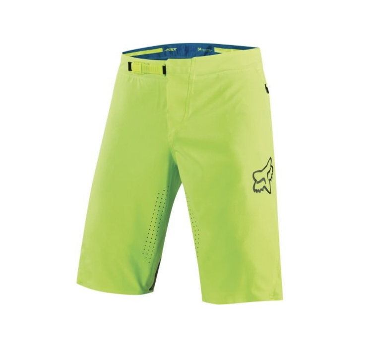Fox Fox Attack Shorts Fluro Yellow