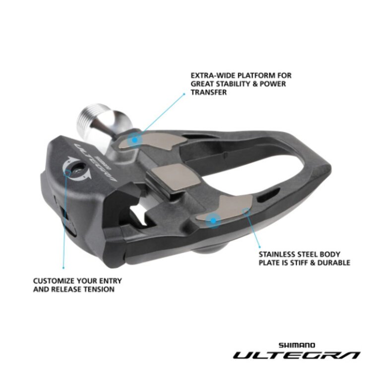 Shimano Shimano PD-R8000 SPD-SL Pedals Ultegra