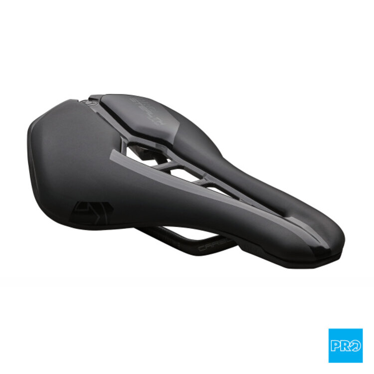 PRO Pro Stealth Team Saddle Curved Carbon Rail Black 152mm