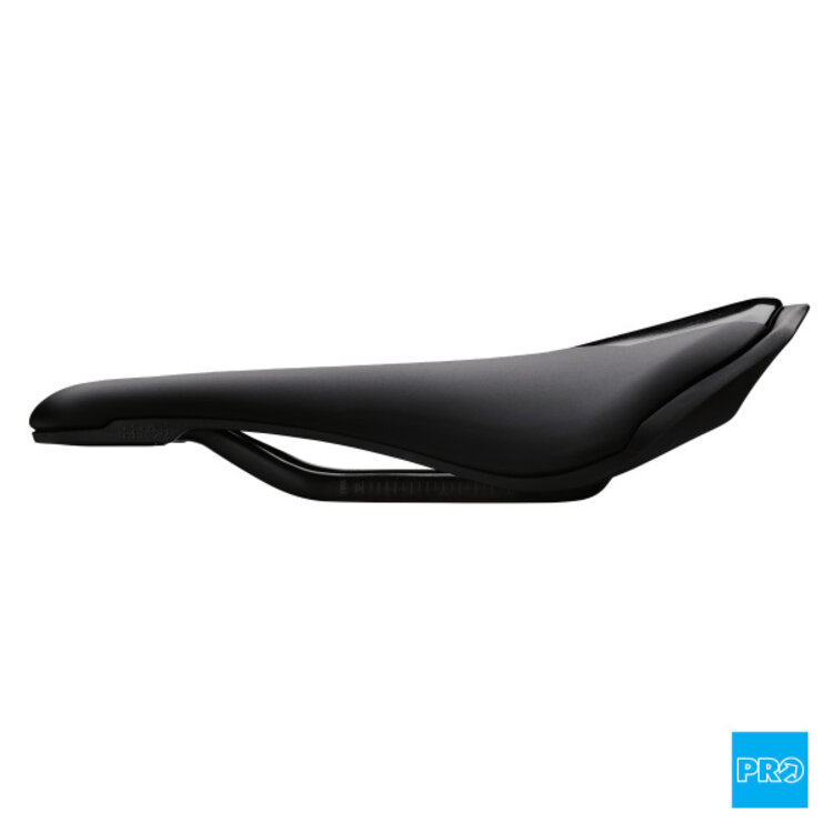 PRO Pro Stealth Team Saddle Curved Carbon Rail Black 152mm