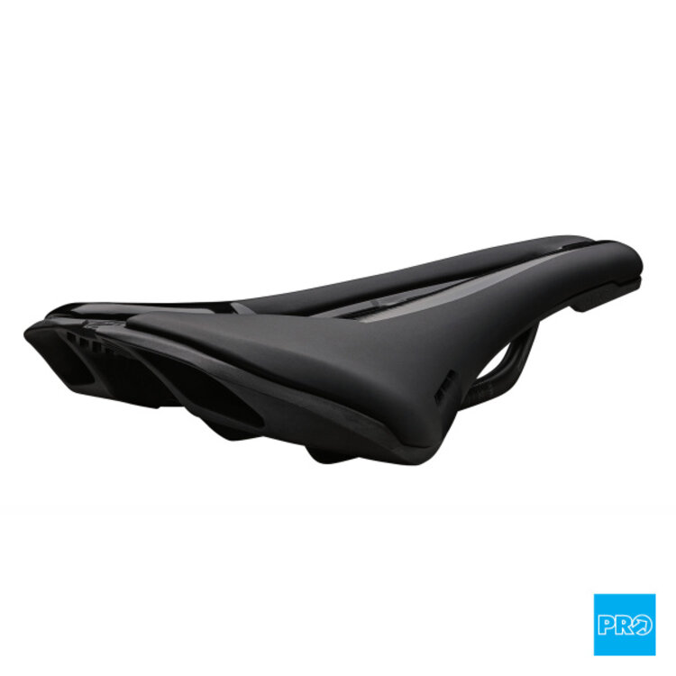PRO Pro Stealth Team Saddle Curved Carbon Rail Black 152mm