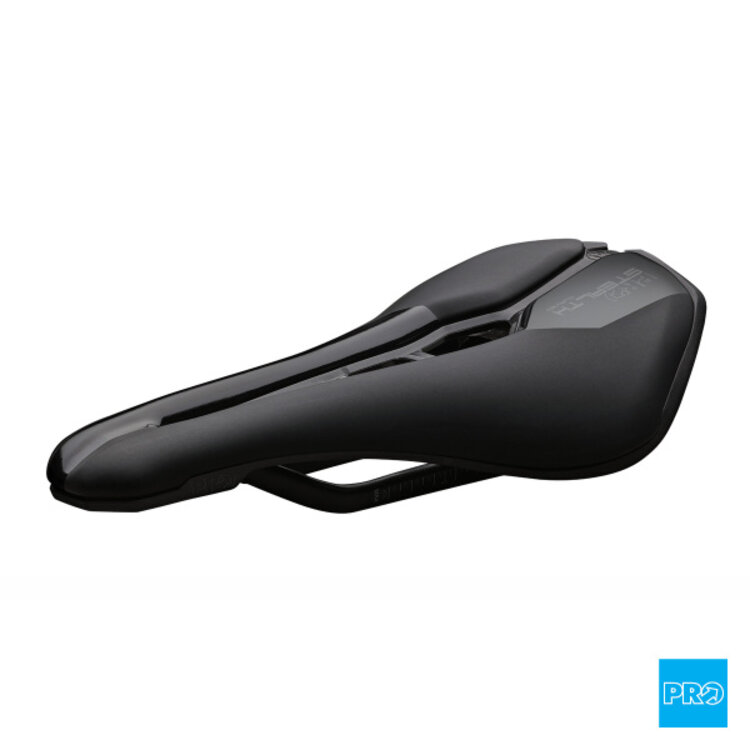 PRO Pro Stealth Team Saddle Curved Carbon Rail Black 152mm