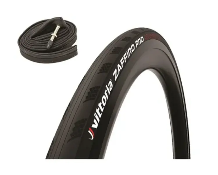 Vittoria Vittoira Zaffiro Pro V 700 x 28  Black G2+ Tube