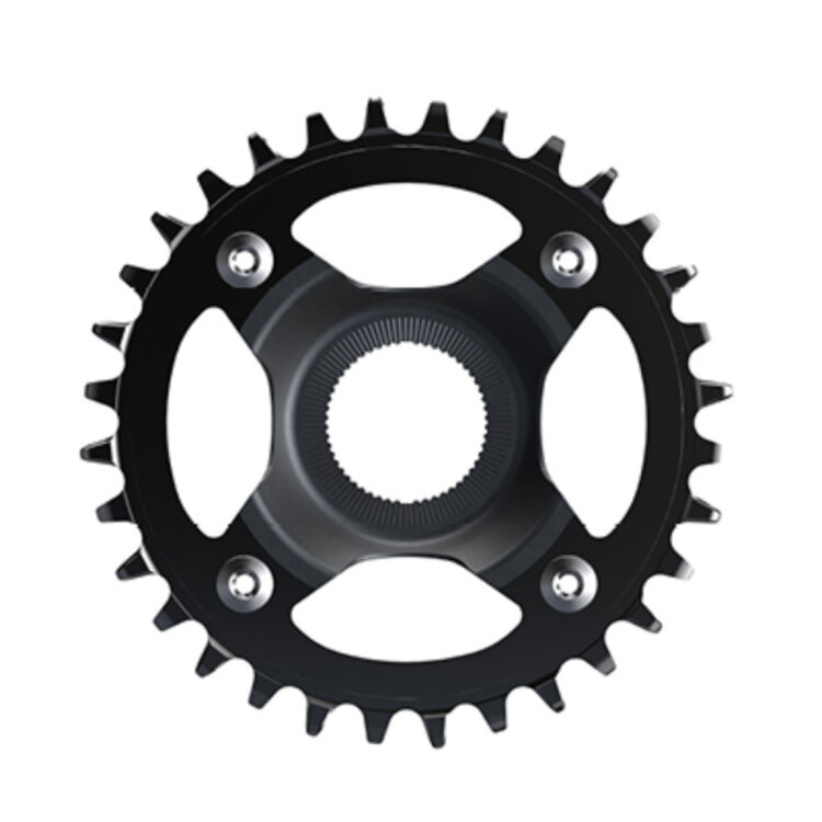 Shimano Shimano CR-EM800 CHAINRING 32T CHAINLINE 55MM W/O CHAIN GUIDE BLACK