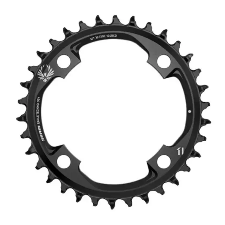 SRAM SRAM X-Sync 34T 104BCD Black Chainring