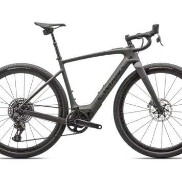 Specialized 2024 S-Works Turbo Creo 2 SATIN FOREST GREEN CARB DARK MOSS GREEN SPECKLE