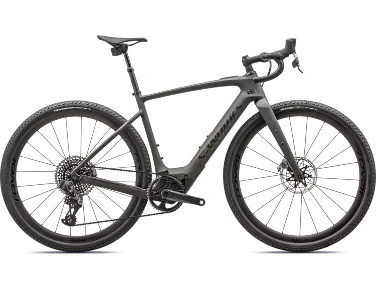 Specialized 2024 S-Works Turbo Creo 2 SATIN FOREST GREEN CARB DARK MOSS GREEN SPECKLE