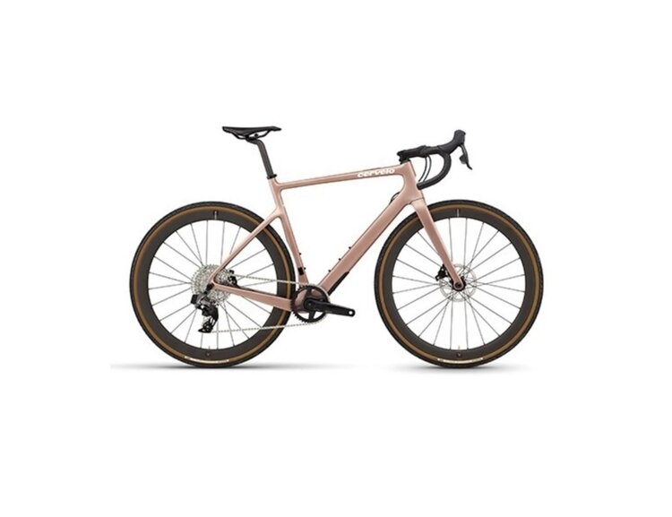 Cervelo 2023 Cervelo Aspero Rival XPLR eTap AXS Rose Champagne