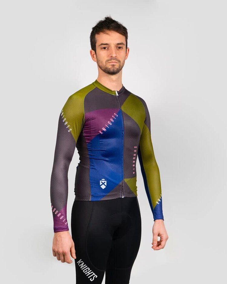 Knights of suburbia Knights Remix Long Sleeve Jersey