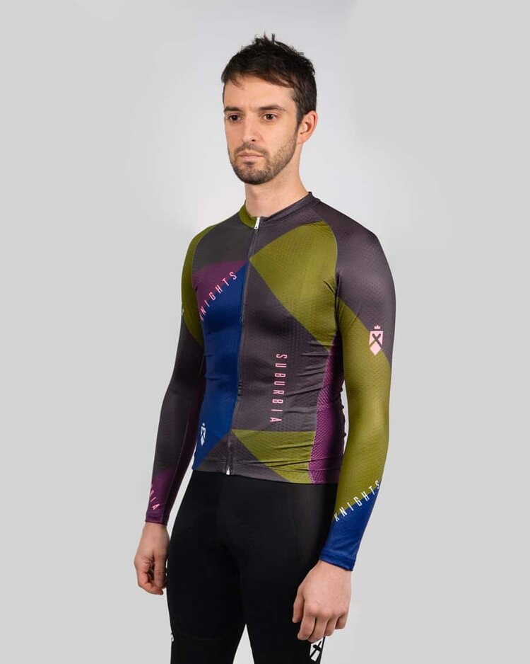 Knights of suburbia Knights Remix Long Sleeve Jersey