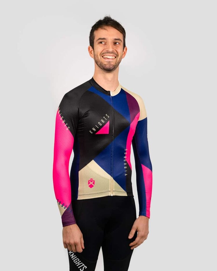 Knights of suburbia Knights Remix Long Sleeve Jersey