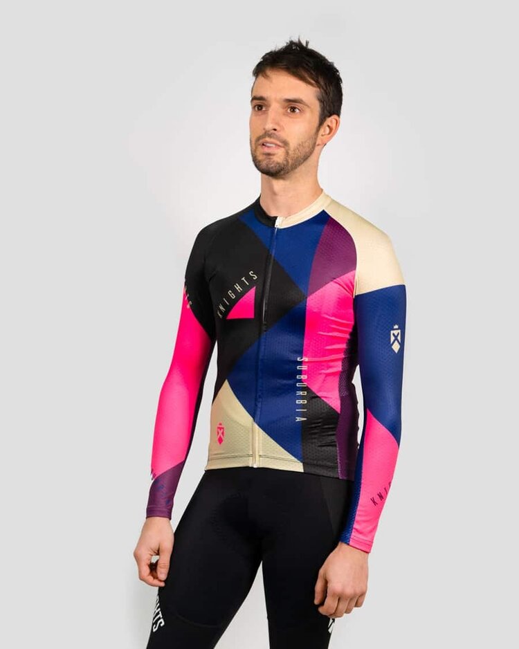 Knights of suburbia Knights Remix Long Sleeve Jersey