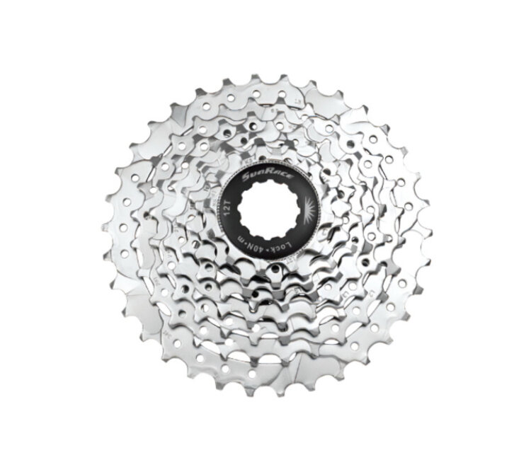 SunRace Sunrace Silver 7spd Cassette 12-28