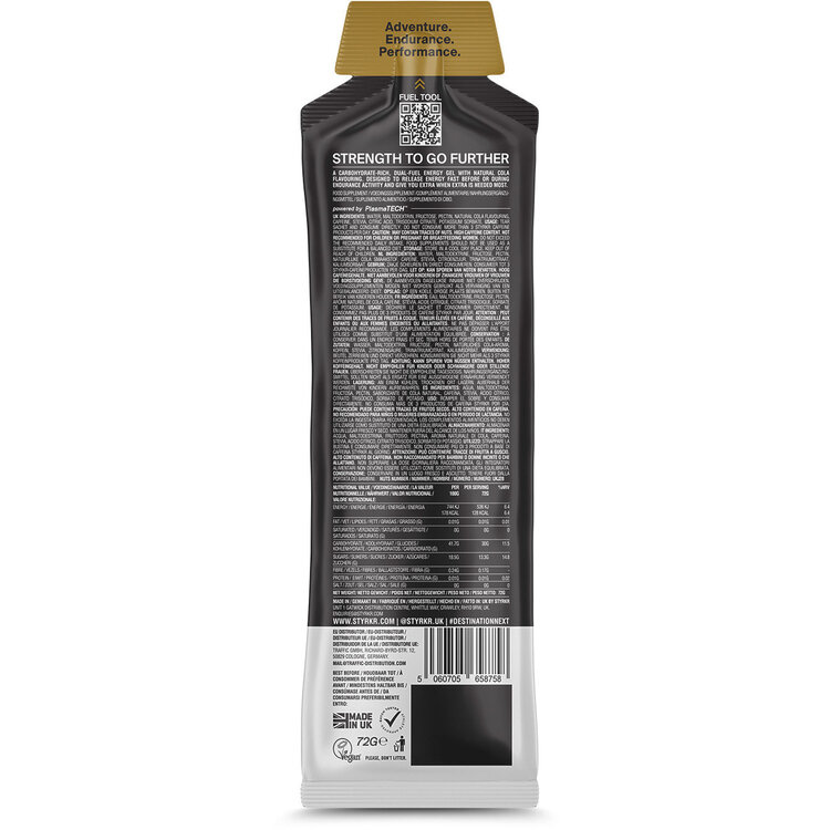 Styrkr Styrkr Gel30 Caffeine Dual Carb Energy Gel