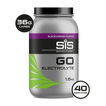 SiS SIS Go Electrolyte Sports Fuel 1.6kg Blackcurrent