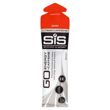 SiS SIS Go Plus Caffeine Gels 60ml Berry