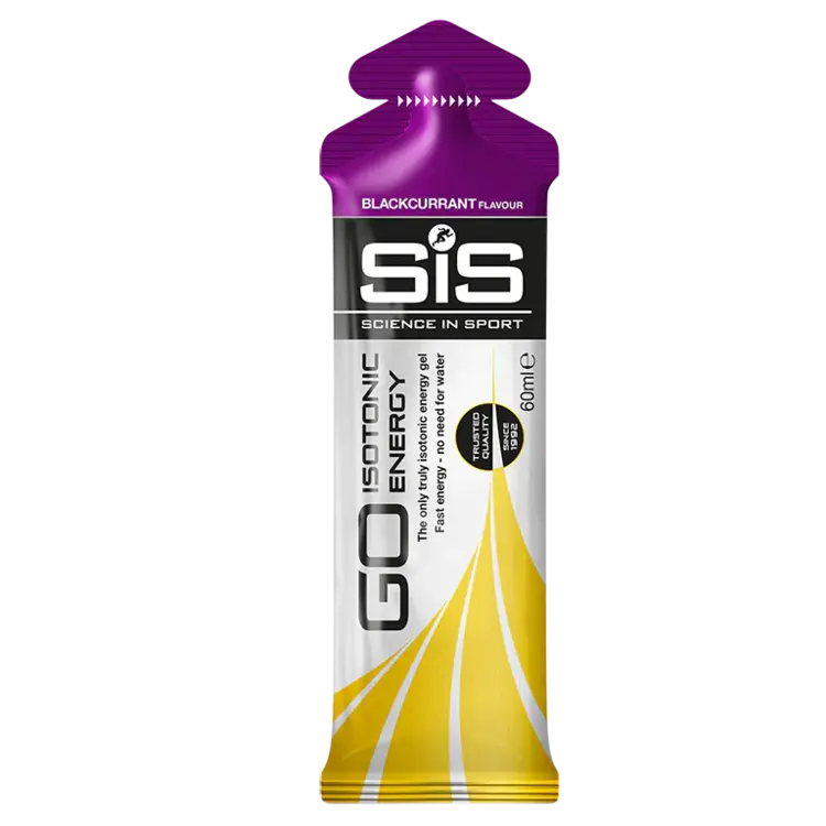 SiS SIS Gel Go Plus Isotonic Energy 60ml Blackcurrent