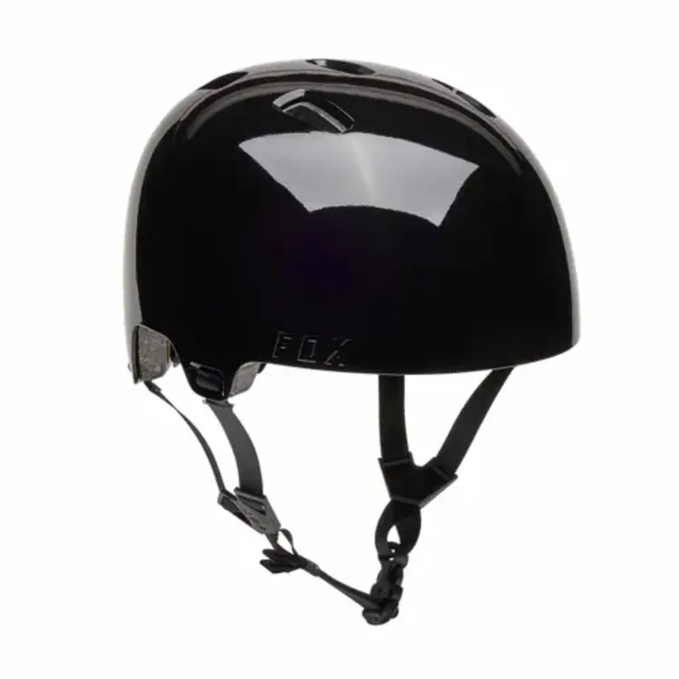Fox Fox Flight Helmet Solid Black