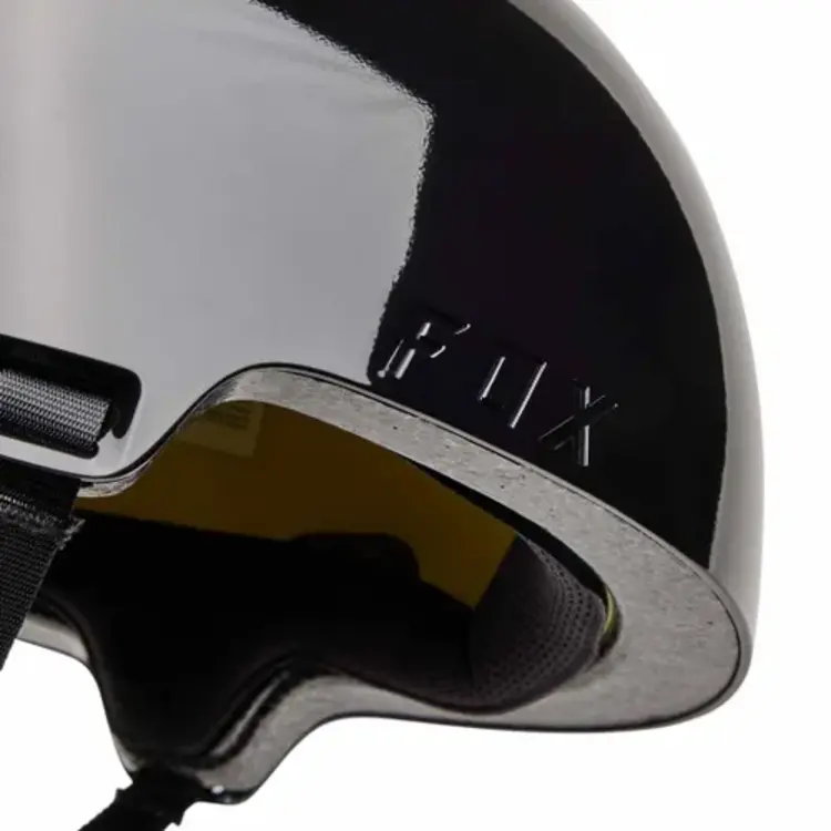 Fox Fox Flight Helmet Solid Black