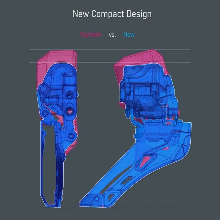 Shimano Shimano Derailleur Front Ultegra Di2 12s Braze-On R8150