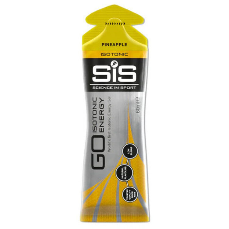 SiS SIS GO PLUS ISOTONIC ENERGY GELS 60ML PINEAPPLE