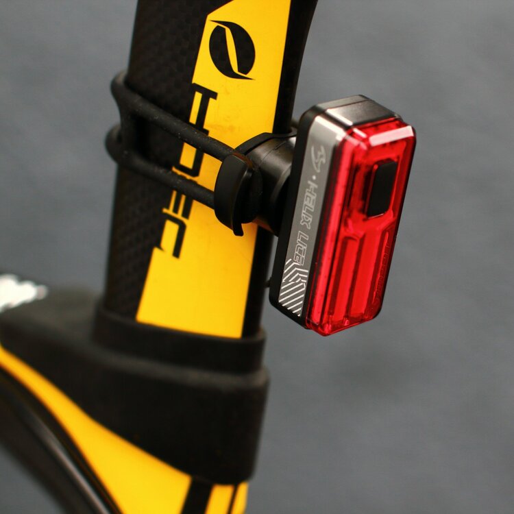Jet Black Moon Rigel Lite Front 500 & Helix Lite Rear 100 Lumen Light Set
