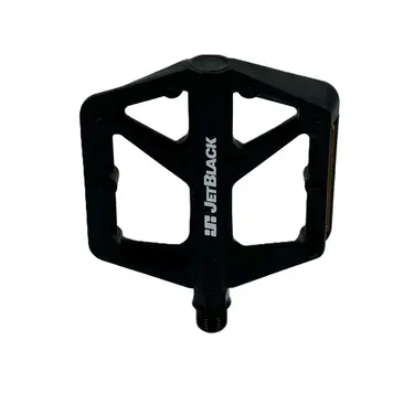 Jet Black JetBlack Thermoflat Pedals Black