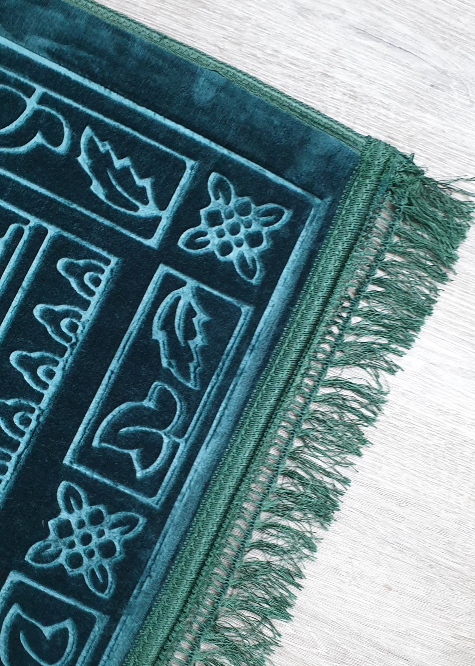 Nasiba Fashion Turkish Blue Prayer Mat