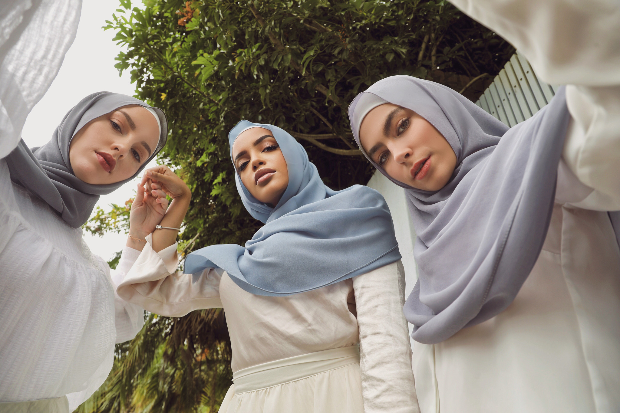 Picture of 3 women in Nasiba Fashions hijabs