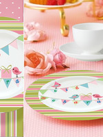 Eid Creations Shabby Zee Malamine Dinner Plates 4pk