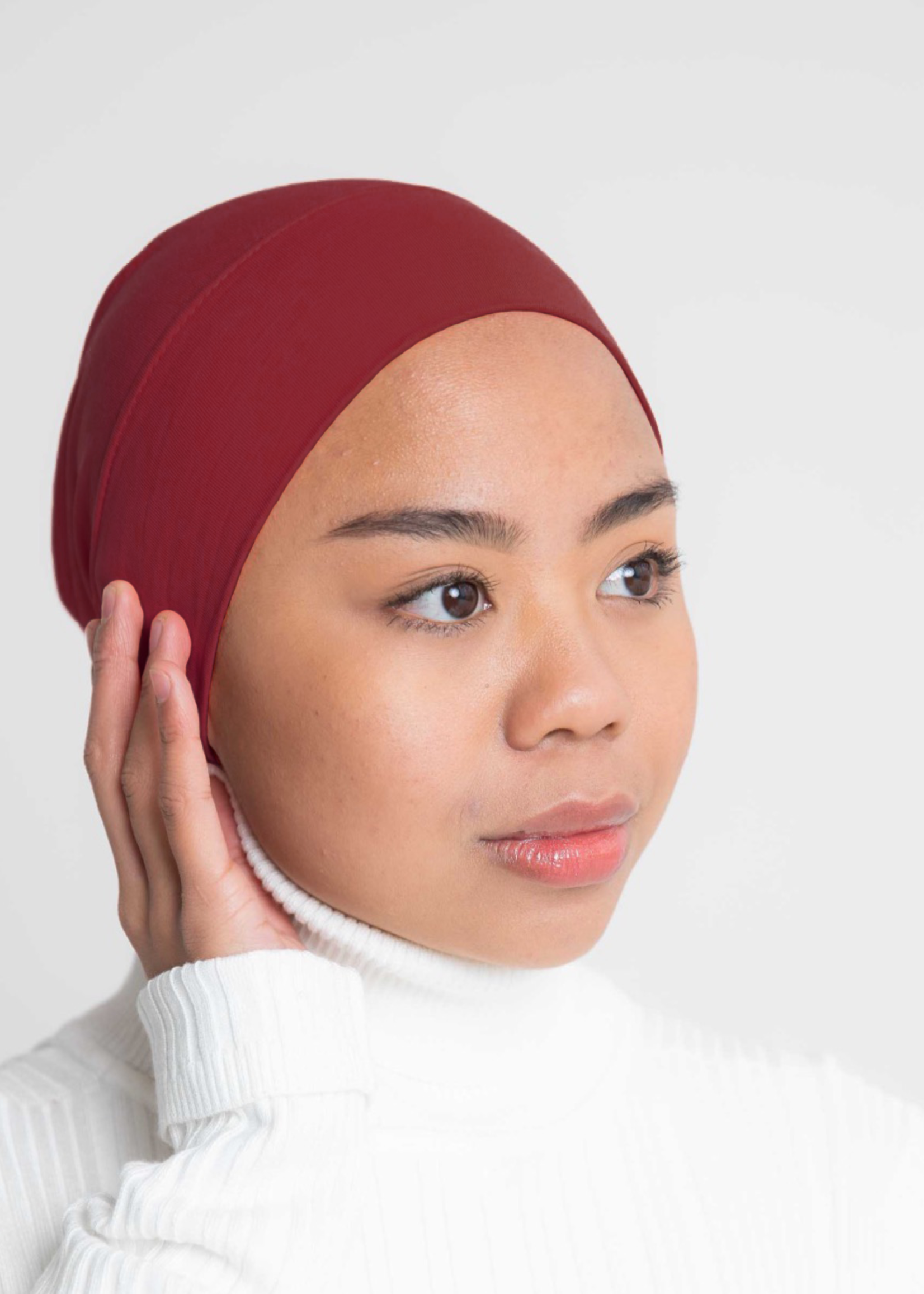 Nasiba Fashion Headband Dark Wine
