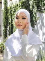 Nasiba Fashion 1pc Hijab White (C)