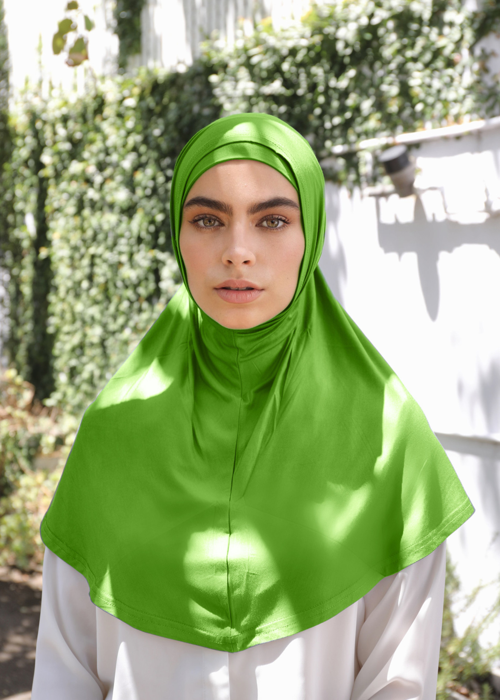 Nasiba Fashion 2pc Hijab Jasmine green (J)
