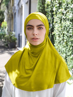 Nasiba Fashion 2pc Hijab Mustard (J)