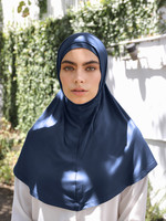 Nasiba Fashion 2pc Hijab Nautical navy (J)