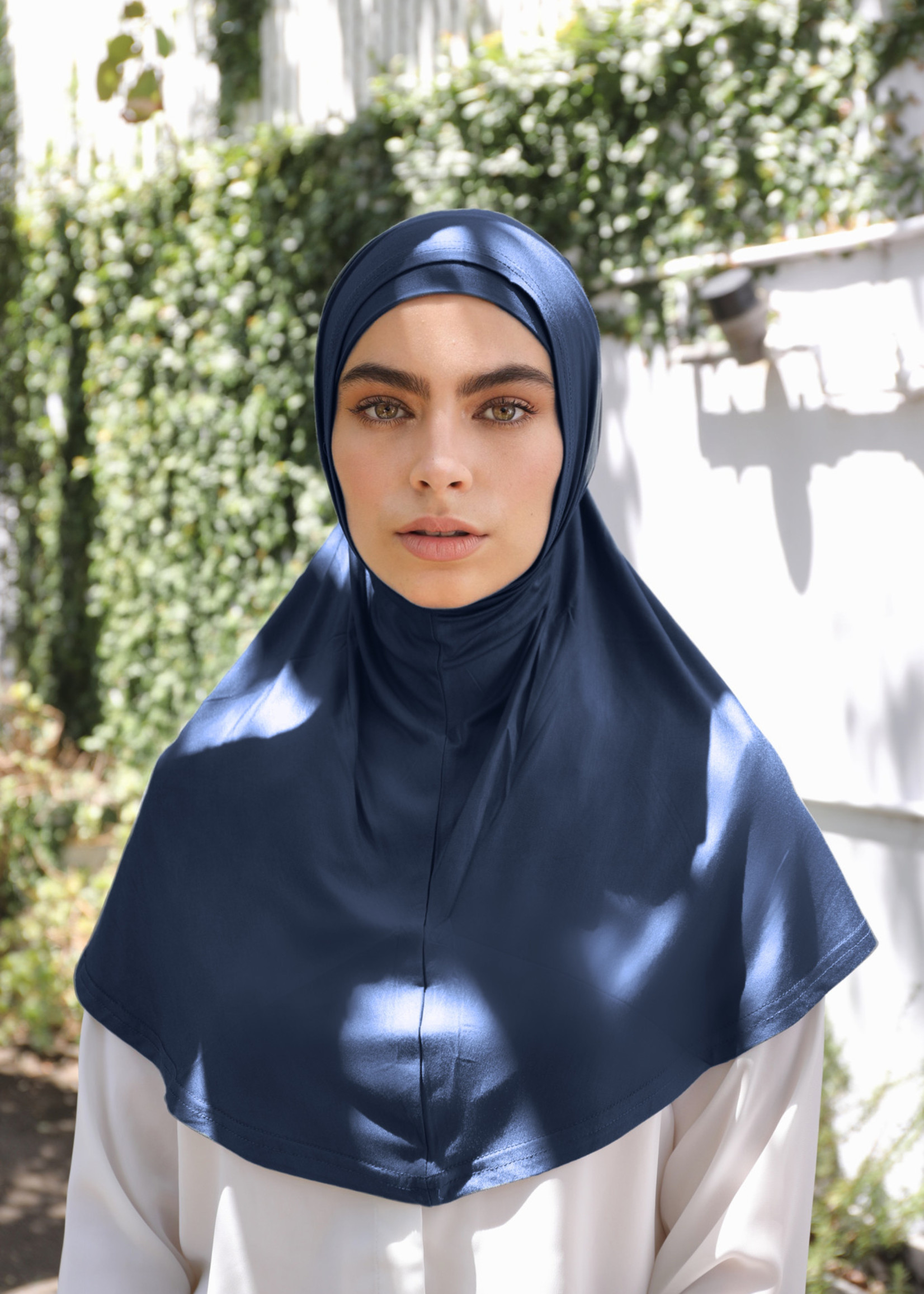 Nasiba Fashion 2pc Hijab Nautical navy (J)